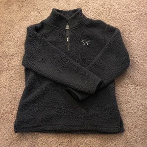 Victoria’s Secret PINK Sherpa Half Zip Pullover
